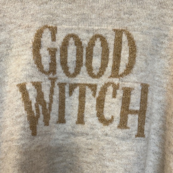 NWT Vince Camuto Cream 'Good Witch' Sweater - Picture 3 of 7
